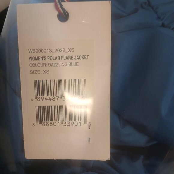 Perfect Moment Polar Flare Down Ski Jacket in Dazzling Blue XS NWT - Picture 3 of 4